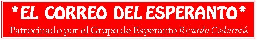 El Correo del Esperanto, nmero 6