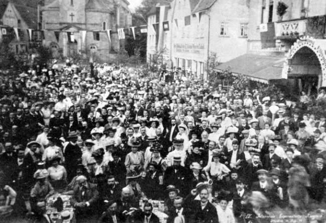 The congress people at Dresden