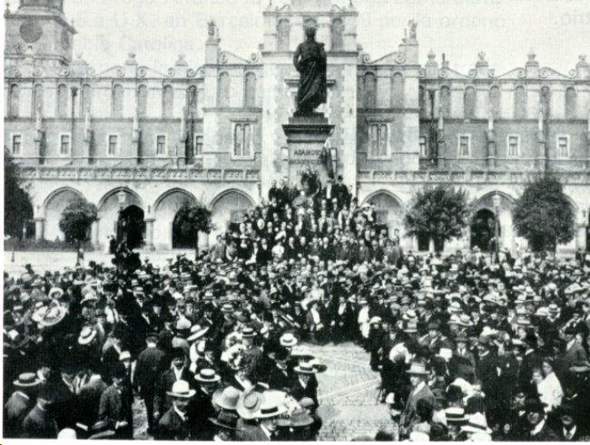 Los congresistas de Cracovia.