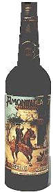 Botelo de Amontillado, bonega hispana vino.