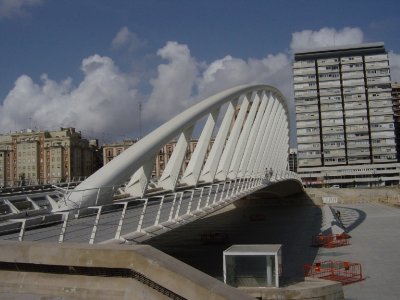 La ponto de Kalatrava, fotita de Jozefo Anjo'