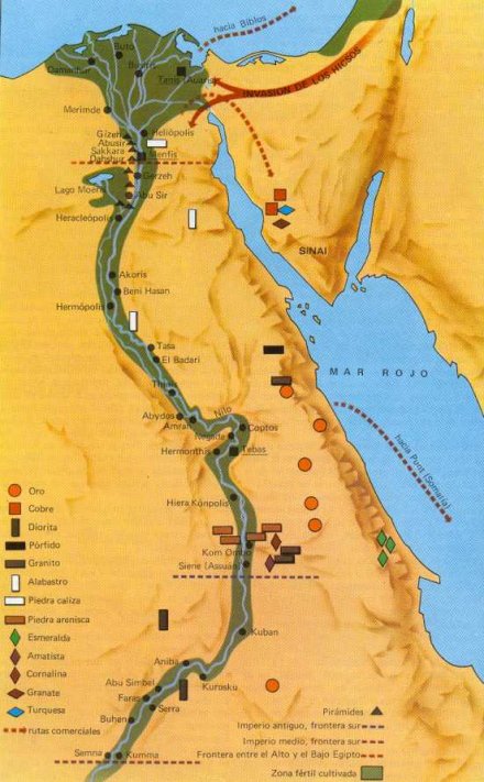 Mapo de Egipto