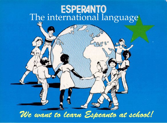 We want Esperanto at school!
