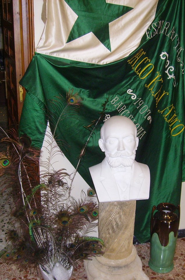 Busto de Zamenhof.