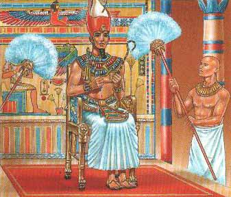 La Faraono de l' Egipto.
