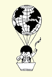 Esperanto estu kvazaŭ globo, el kiu oni vidas de alte.