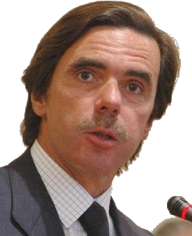Jos Mara Aznar, presidente de Espaa.