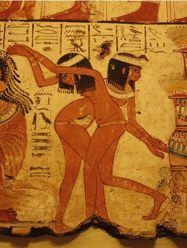 Antikvaj dancistinoj egiptaj