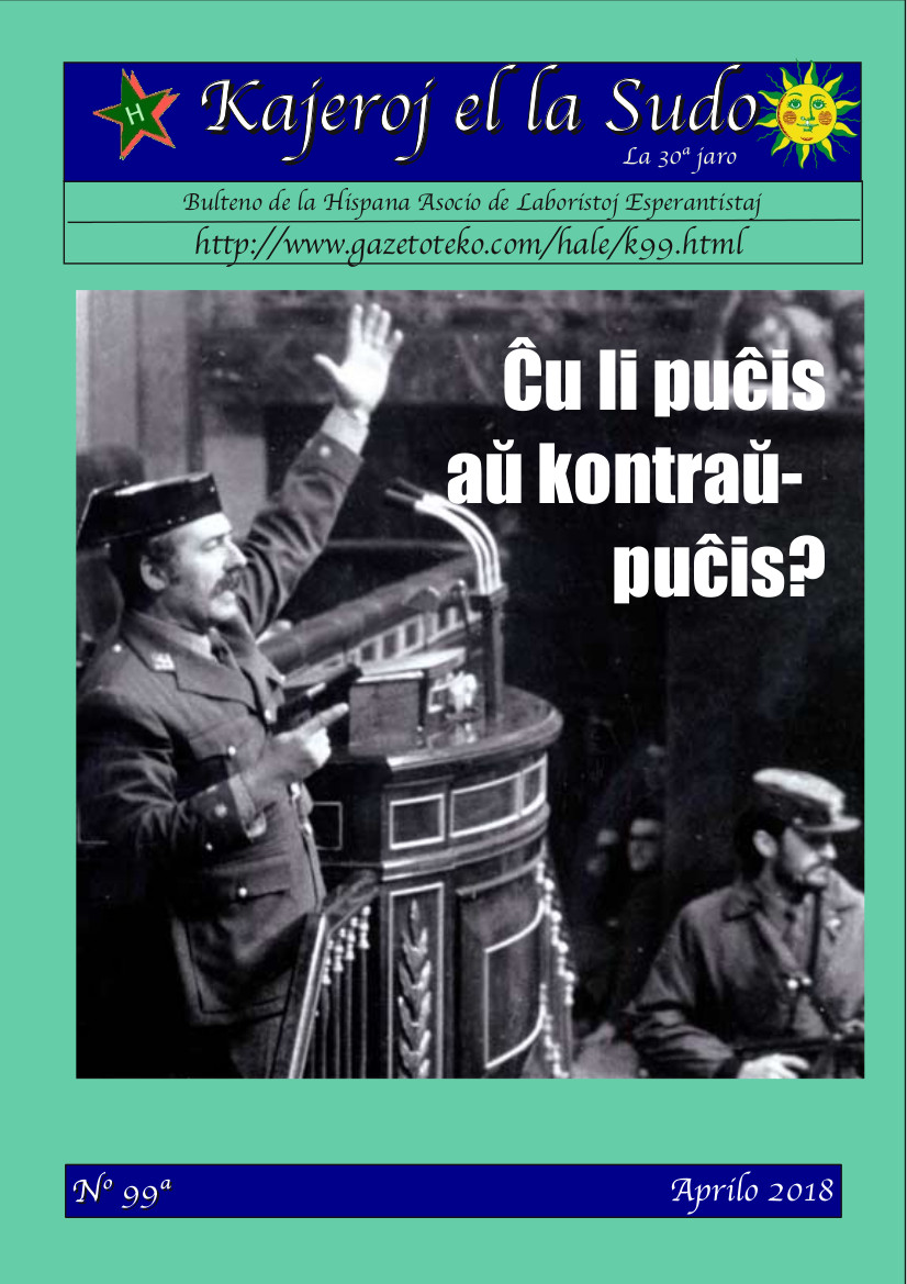 Kovrilo de la numero 99ª: Leŭtenanto-kolonelo Teĥero Molina prenas la parlamenton hispanan