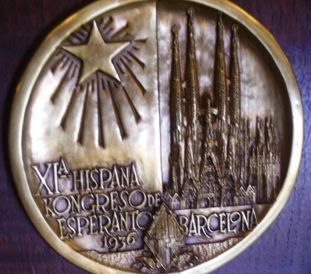 Medalego pri la 11-a Kongreso Hispana de Esperanto je 1936