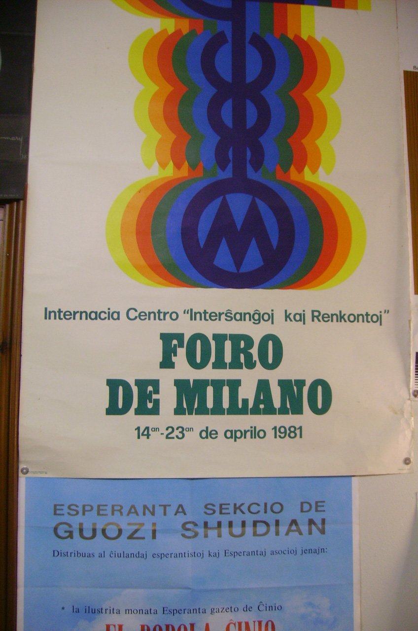 Foiro esperanta de Milano, je 1981